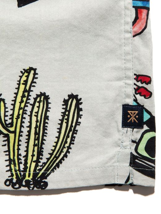 ROARK REVIVAL RW538 / ALWAYS RIGHT S/S WOVEN / OFF WHITE