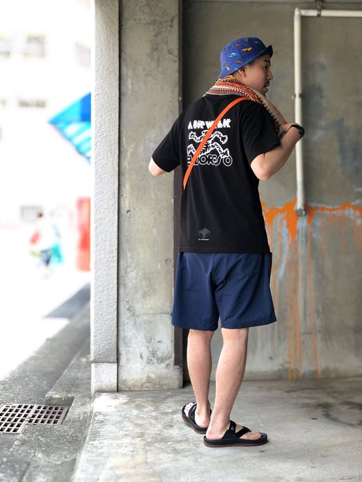 THE UNION TF00305 / EAZY NYLON SHORTS / NAVY