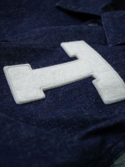 THE UNION TBO00032 / STUDIUM DENIM JACKET / CHARCOAL