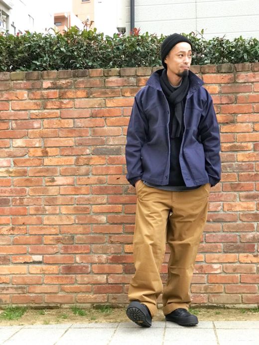 fulton LIVINGSTON Over JKT / washed navy