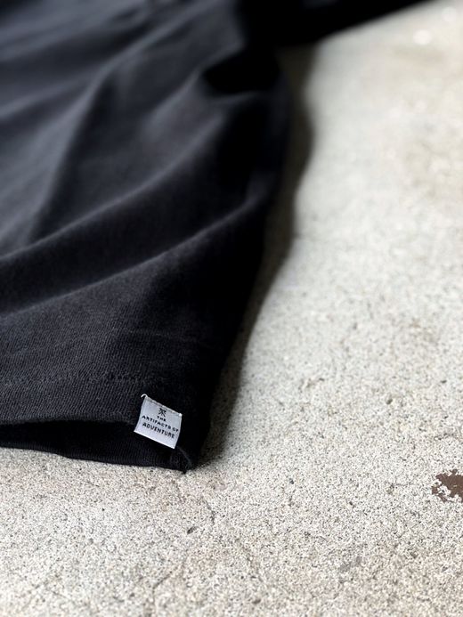 ROARK REVIVAL RTJHW521 / "TIGER HEAD" 9.3oz H/W TEE / BLACK