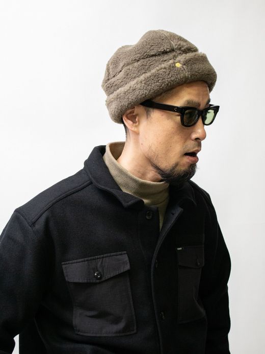 ANACHRONORM ANDC064 / BOARETRO CAP / OLIVE