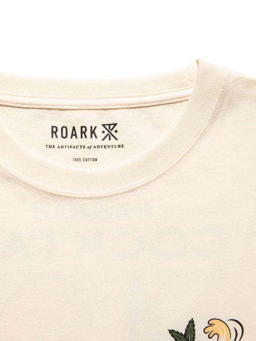 ROARK REVIVAL RTJD723 / "MOJITO" TEE / NATURAL