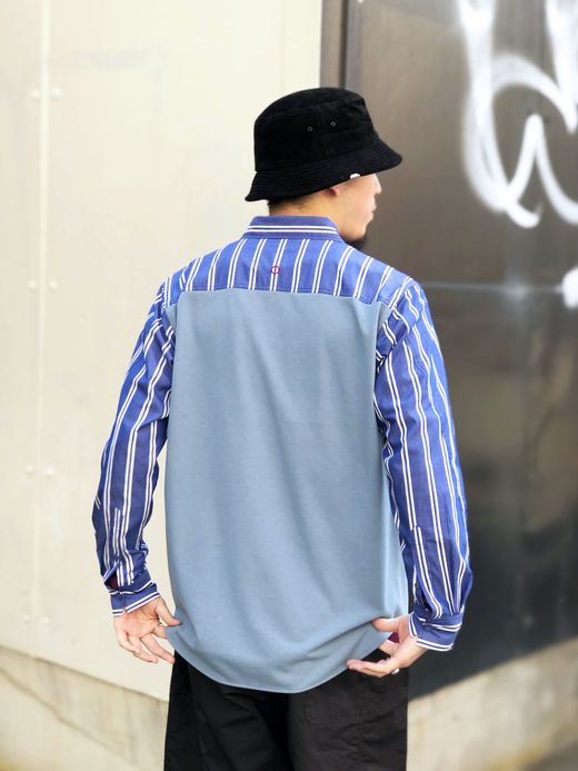 VOO VOO-898 / 零ST VOOMAL SHIRTS / BLUE