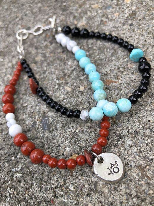 TSUNAIHAIYA Colorfield Beads Anklet / type D