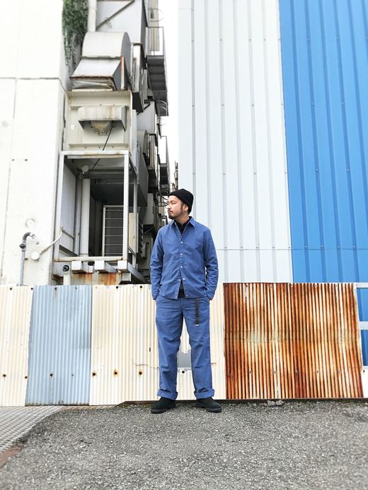 fulton GOWANUS Pants / dust blue