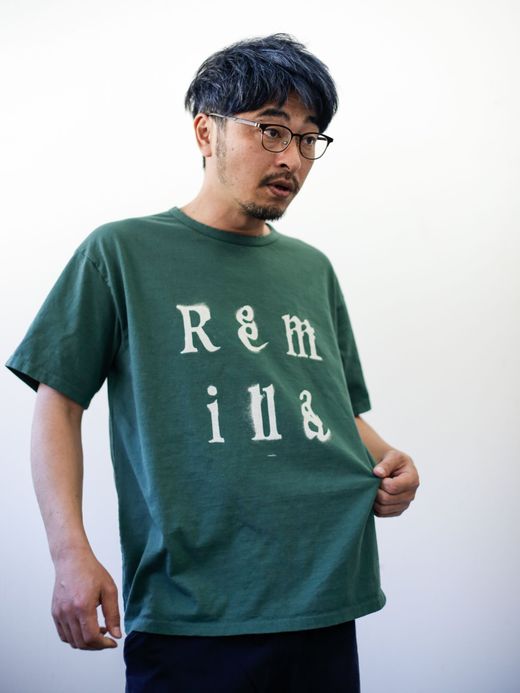 remilla R211207/ REMILLA TEE / GRN