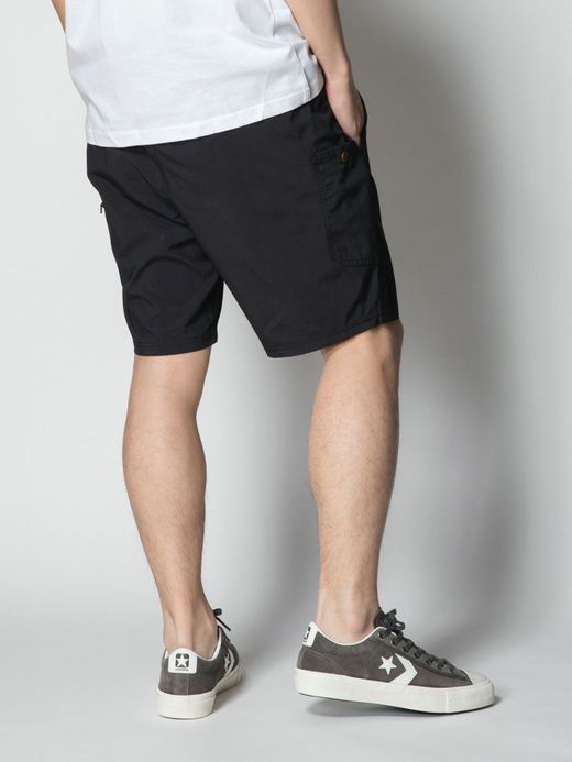 ROARK REVIVAL RSJ720 / BOATMAN TECH SHORTS / BLACK