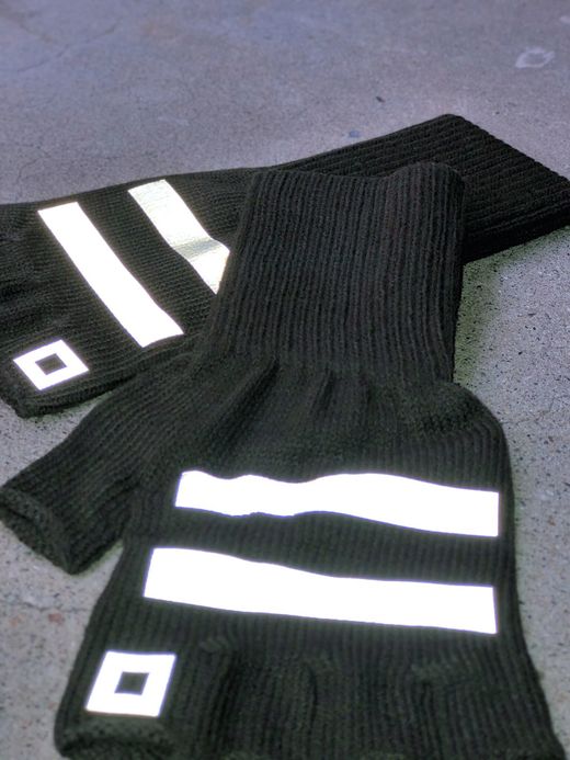 ROTOTO R5014 / REFLECTIVE SAFETY GLOVE / M.GREEN