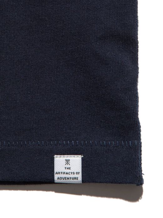 ROARK REVIVAL RTJHW601 / "HIEROGLYPH" 9.3oz H/W TEE / NAVY