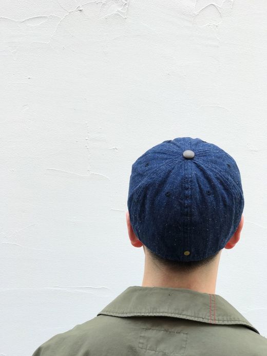ANACHRONORM ANDC-049 / DENIM INITIAL CAPS / O/W INDIGO / E