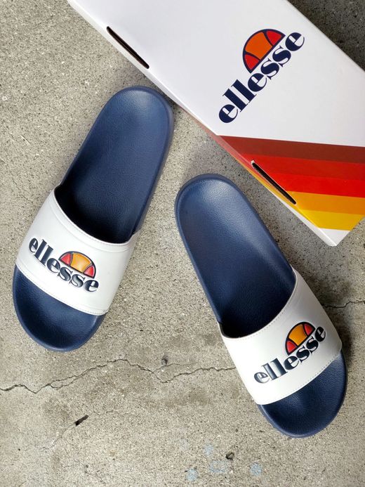 ellesse EFH9125 / HERITAGE LOCKER SANDAL / ホワイト×ネイビー