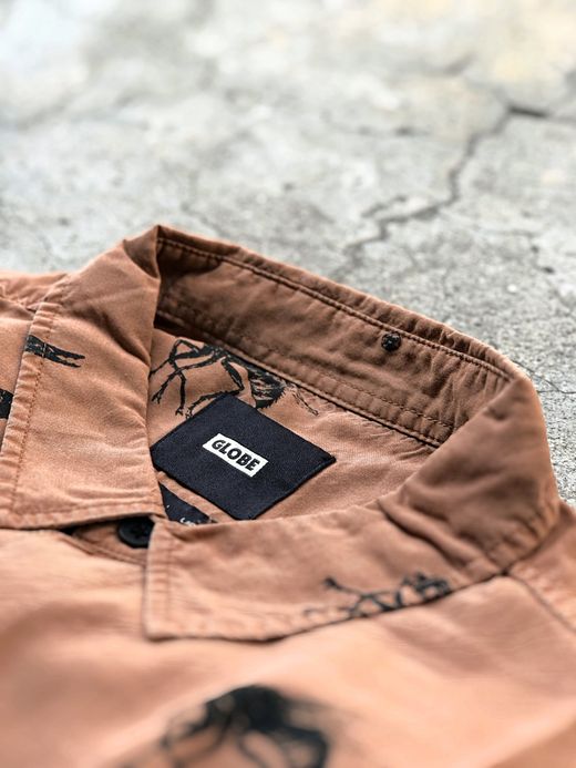 GLOBE GB01824010 / HARD TIMES SS SHIRT / SIERRA