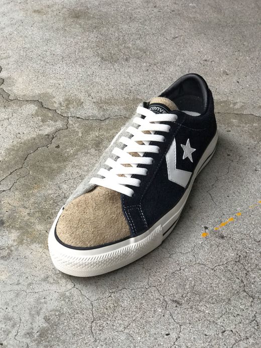 CONVERSE SKATEBOARDING 34200431 / PRORIDE SK OX + / BLACK/BEIGE/GRAY