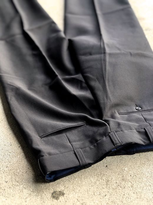  UTD01 / UTILITY POLY PANTS / BLACK
