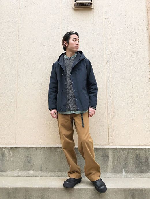 Spinner Bait ホームスパンフリースラグランクルーL/S / ブラック