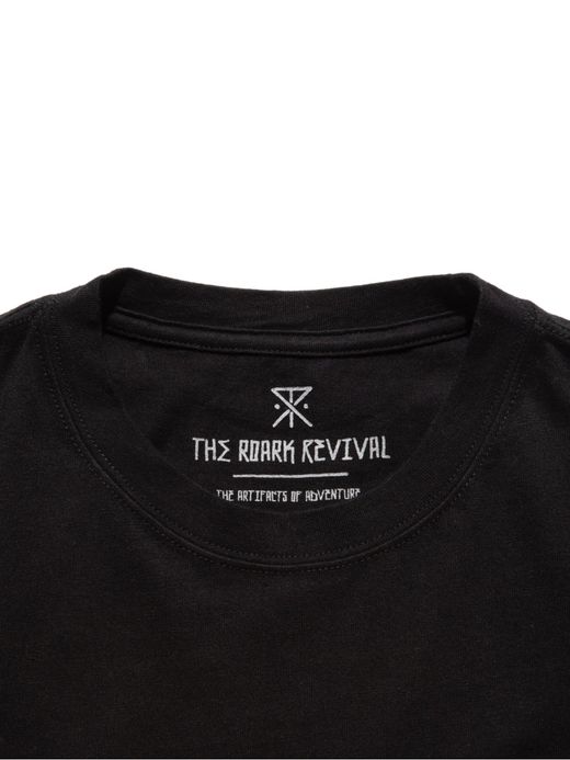 ROARK REVIVAL RTJD601 / "COMPANY OF WAYWARD" TEE / BLACK