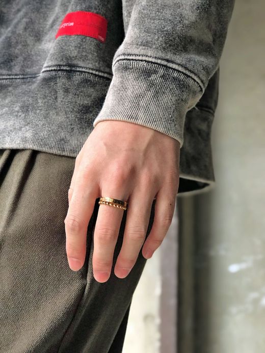 VOO VOO-A-017 / COMBI RING / GOLD