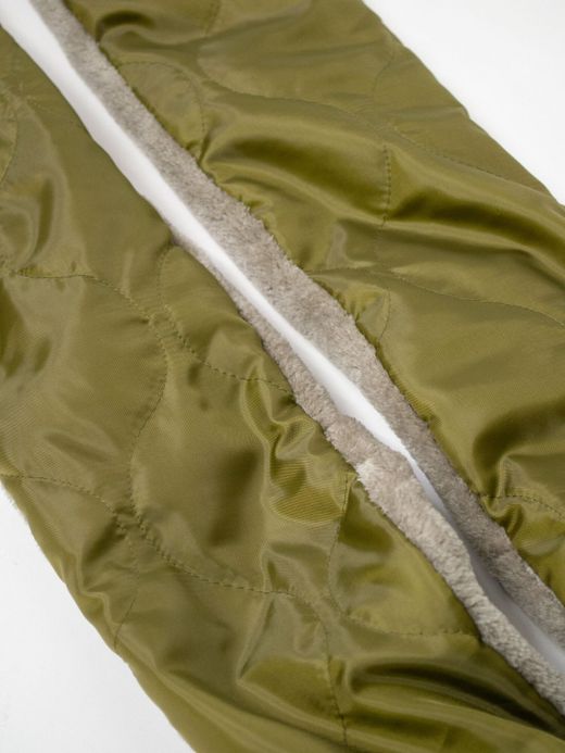 VOO VOO-SPG-078 / REV STOLE / OLIVE×GRAY