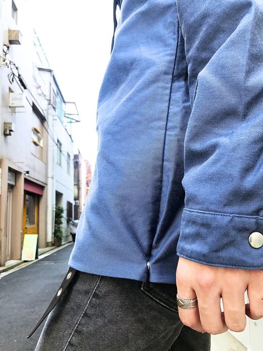 fulton GOWANUS JKT / dust blue