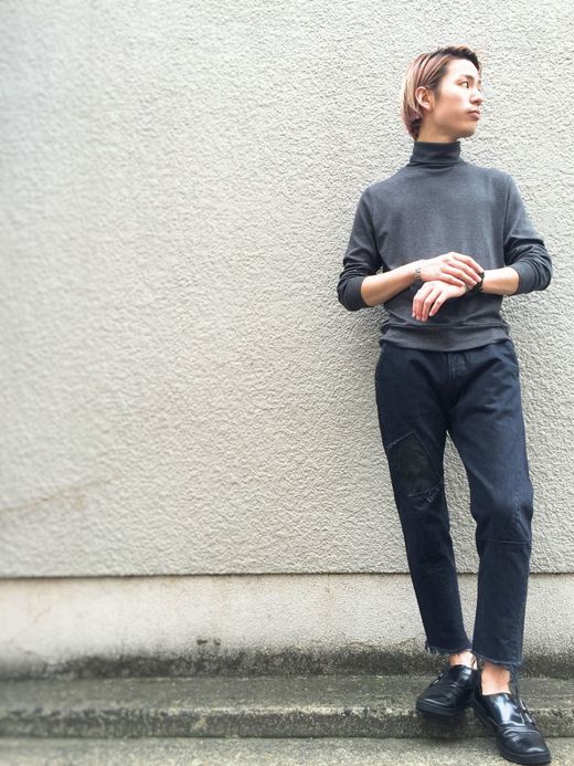 VOO 3D 5P Jeans・Remake / black