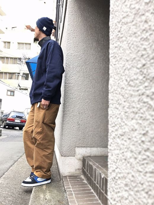 LOOKER Camo Tiger Sweat / navy