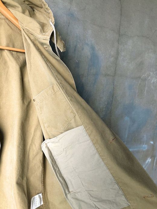 ANACHRONORM AN005 / HOODED PARKA COAT / BEIGE