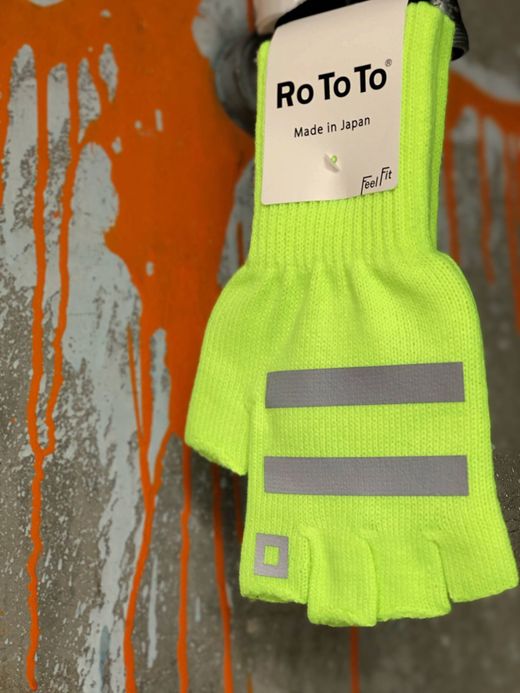 ROTOTO R5014 / REFLECTIVE SAFETY GLOVE / SAFETY YELLOW