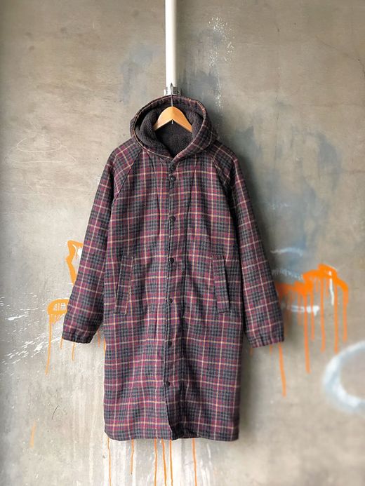 VOO VOO-888 / EXCEL BENCH COAT / CHARCOAL CHECK