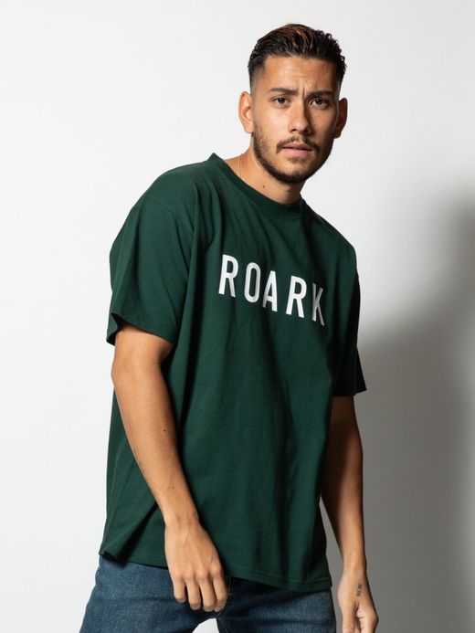 ROARK REVIVAL RTJC701 / "LOGO" TEE / HUNTER