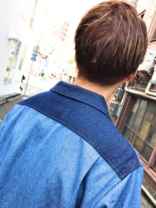 VOO 2Tone indigo Shirts / one wash
