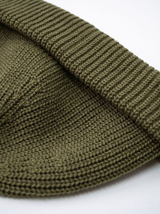 THE UNION TCH00116 / THE ROUGH KNIT CAP / OLIVE