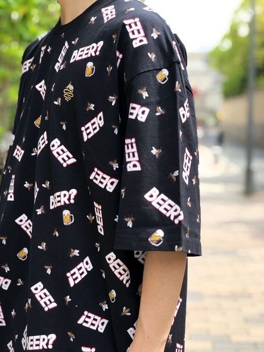 ALDIES A1022719 / BEE&BEER BIG T / BLACK