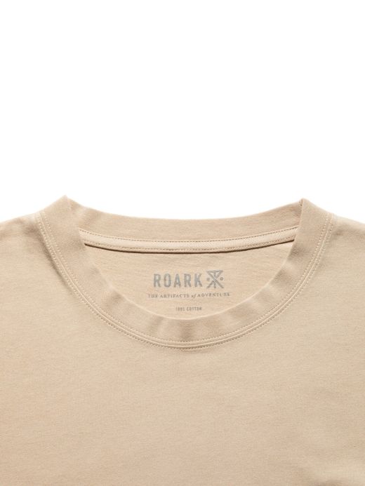 ROARK REVIVAL "OPEN ROADS, OPEN MINDS" L/S TEE / Brown