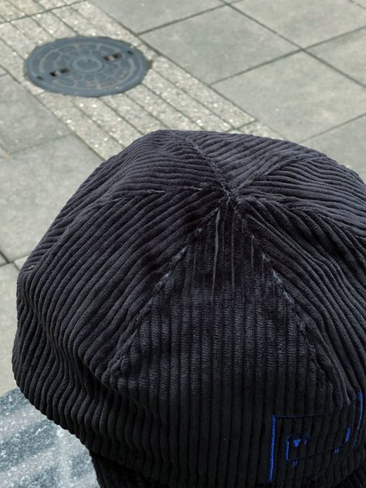  NOCAPW1940 / CORDUROY CAP / BLACK