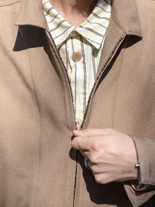 VOO VOO-1033 / ONE BLOUSON / D.BEIGE