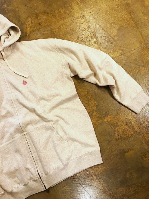 ALDIES Ultra Large Zip Parka / oatmeal