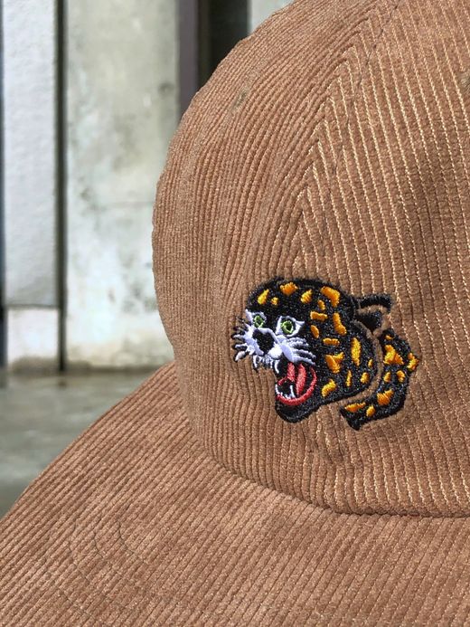 ROARK REVIVAL RH368 / "TIGER HEAD" CAP / TAN