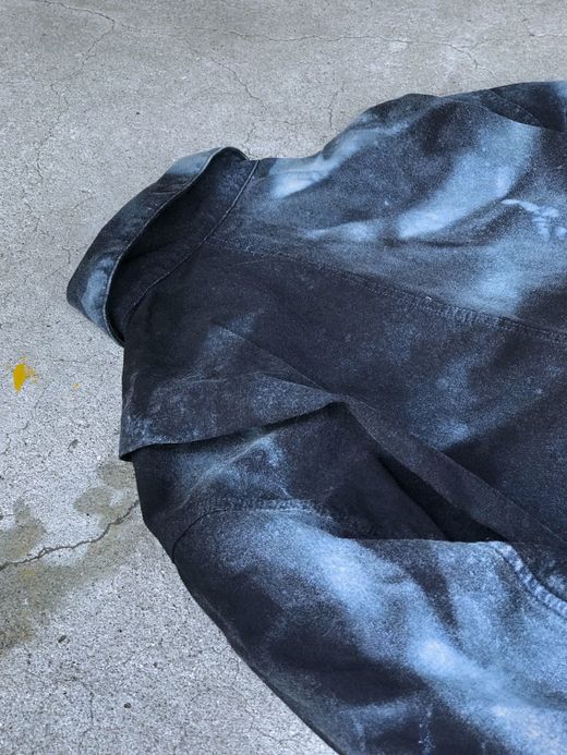 VOO VOO-974 / INDIGO PATCHWORK JKT / BLACK