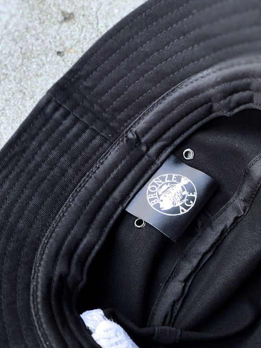  JM19SS005 / BRONZE AGE FISH HAT / BLACK