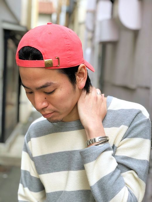 ALDIES Snake Bone Cap / pink