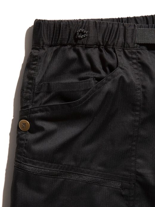ROARK REVIVAL RSJ700 / HERRINGBONE ST NEW BAKER SHORTS / BLACK