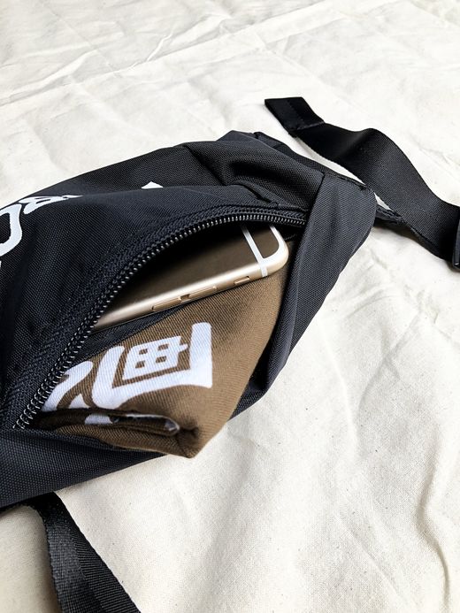 TENBOX TENBOX FANNY PACK MADE BY IGNOBLE / BLACK