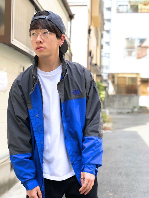THE NORTH FACE Hydrena Wind Jacket / グラフィットグレー×ターキッシュブルー