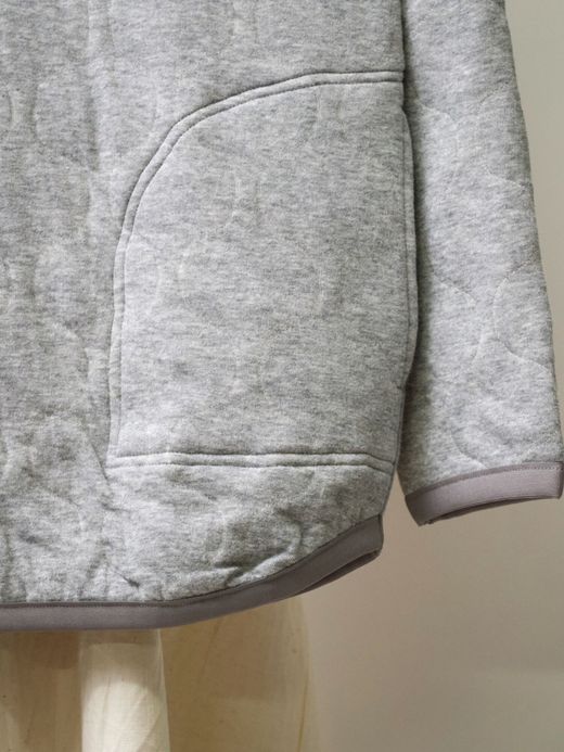 Spinner Bait 1022MK / ミリタリーキルトクループルオーバー / ライトグレー