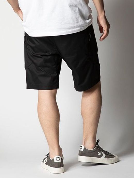 ROARK REVIVAL RSJ700 / HERRINGBONE ST NEW BAKER SHORTS / BLACK