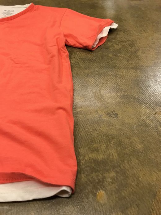 remilla Marble V-neck Tee / ORG.MK