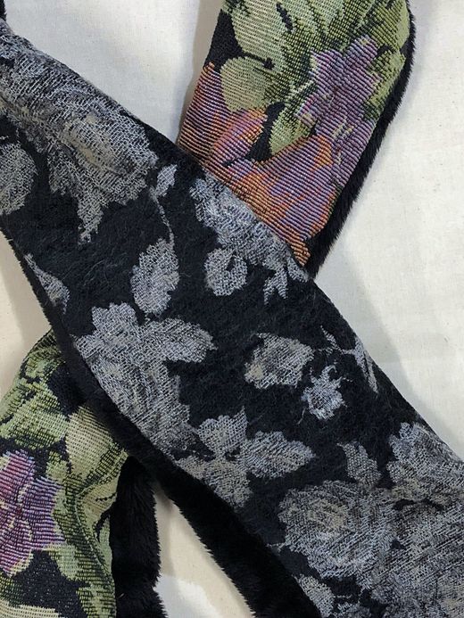 VOO LIF-054 / 3FACE GOBELIN STOLE / BLACK COMBO