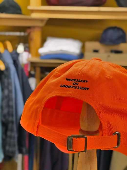 NECESSARY or UNNECESSARY 90030236 / BALL CAP P.A.G / ORANGE