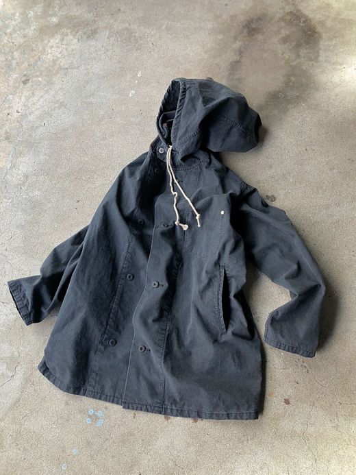 ANACHRONORM AN005 / HOODED PARKA COAT / BLACK